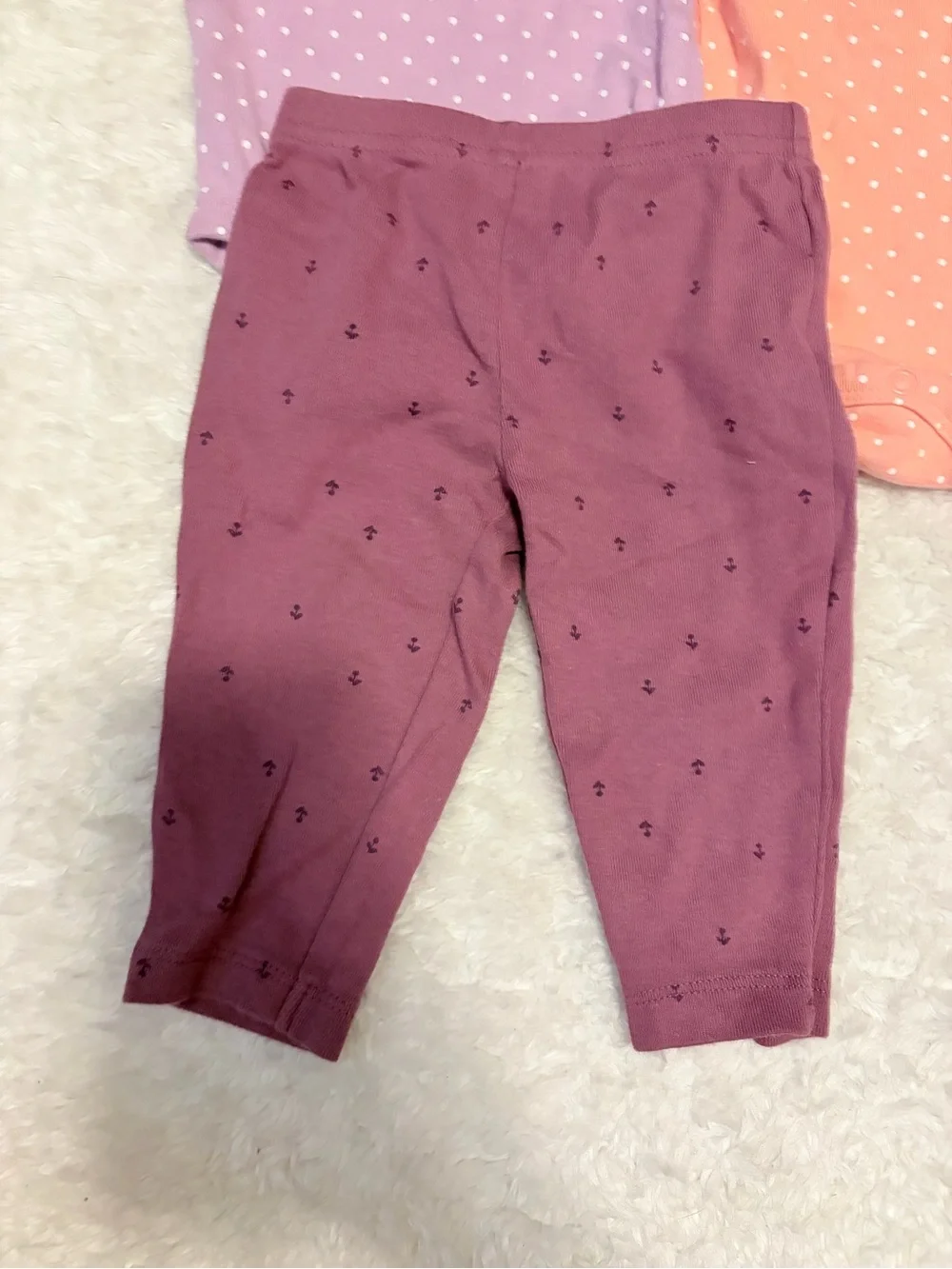 Carters Baby Girls' 5-Piece Mix-and-Match Clothing Lot size 3-6 months